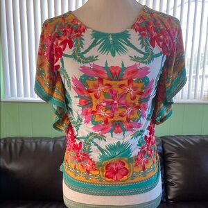 Moa Moa cold-shoulder blouse